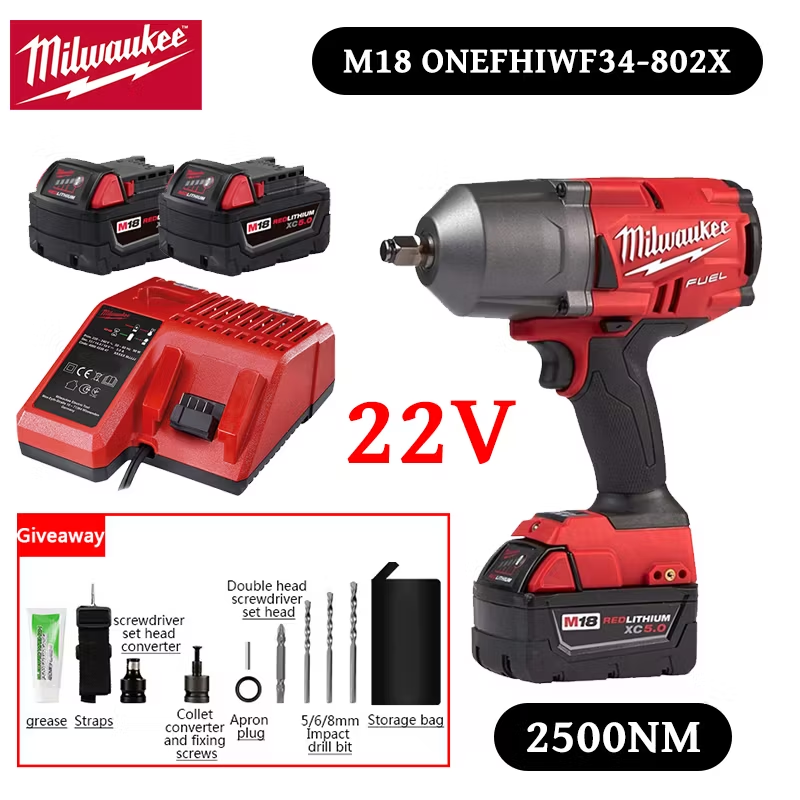 Klucz udarowy na baterię litową Milwaukee M18