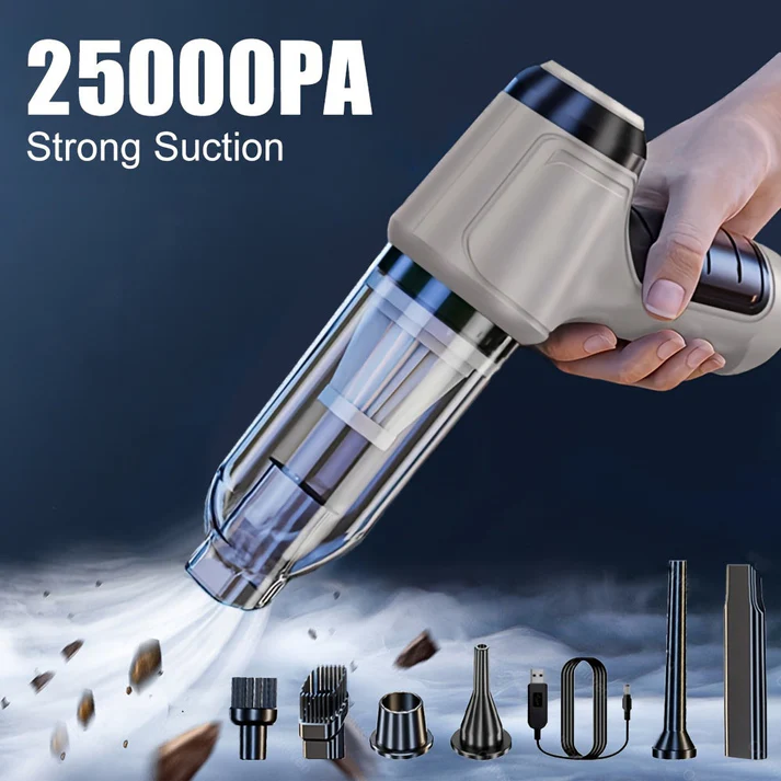 【Dzisiejsza oferta specjalna!] 】25000PA super ssący wielofunkcyjny bezprzewodowy odkurzacz samochodowy, szybka prędkość czyszczenia, sprawi, że Twój samochód będzie wyglądał jak nowy