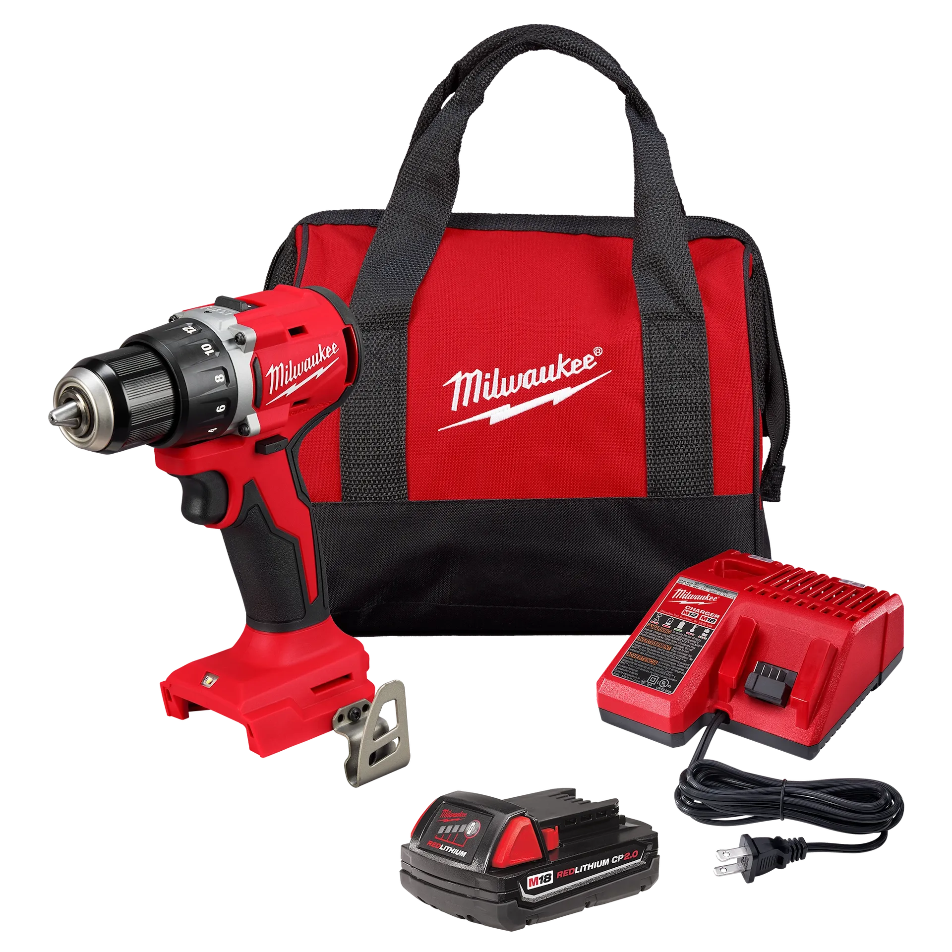 [Za pobraniem] M18™ Compact Brushless 1/2" Drill/Driver Kit - najniższa zniżka w historii