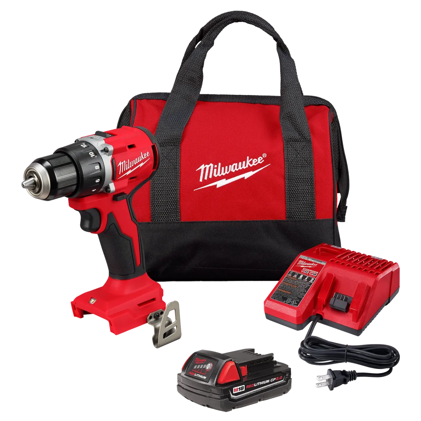 [Za pobraniem] M18™ Compact Brushless 1/2" Drill/Driver Kit - najniższa zniżka w historii