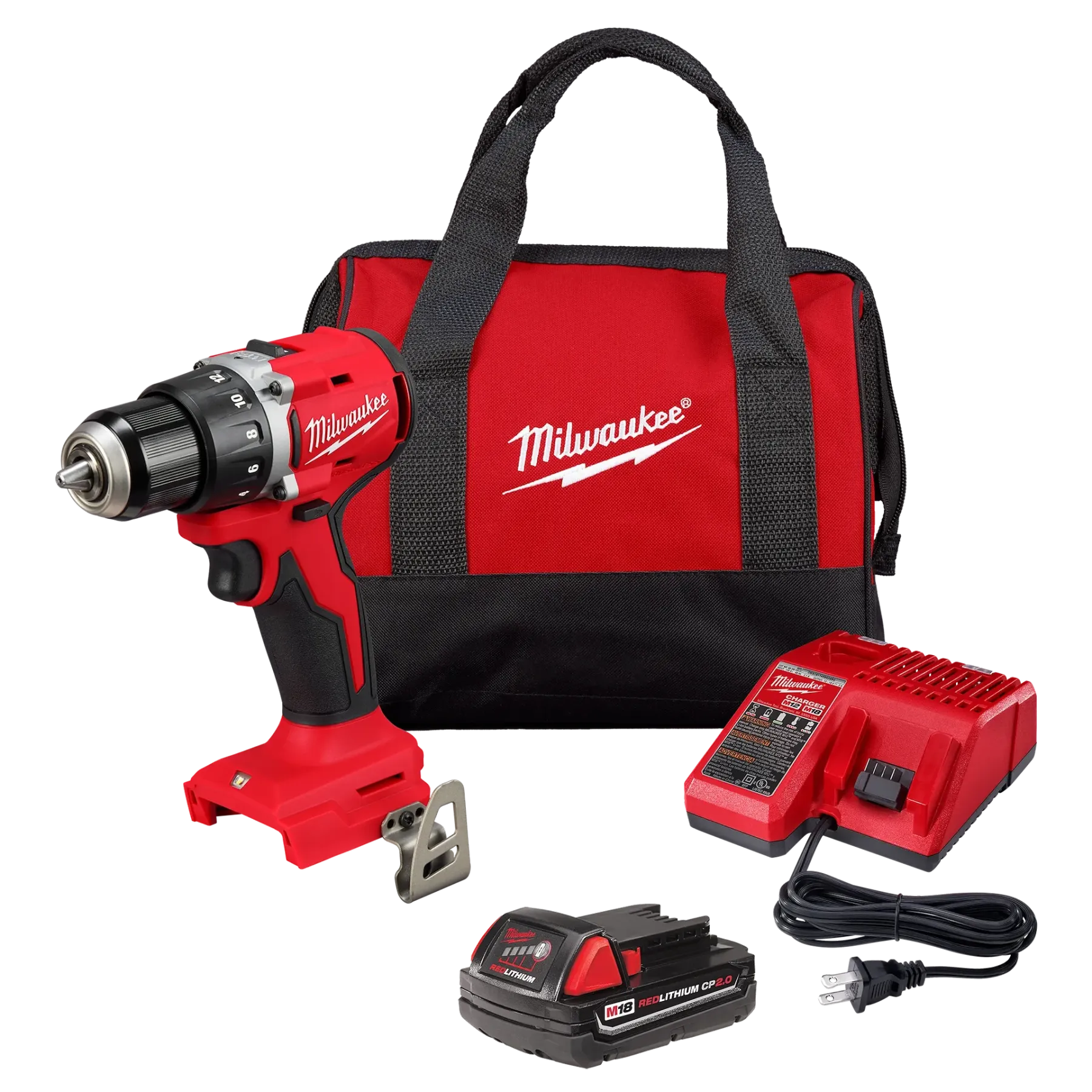 [Za pobraniem] M18™ Compact Brushless 1/2" Drill/Driver Kit - najniższa zniżka w historii