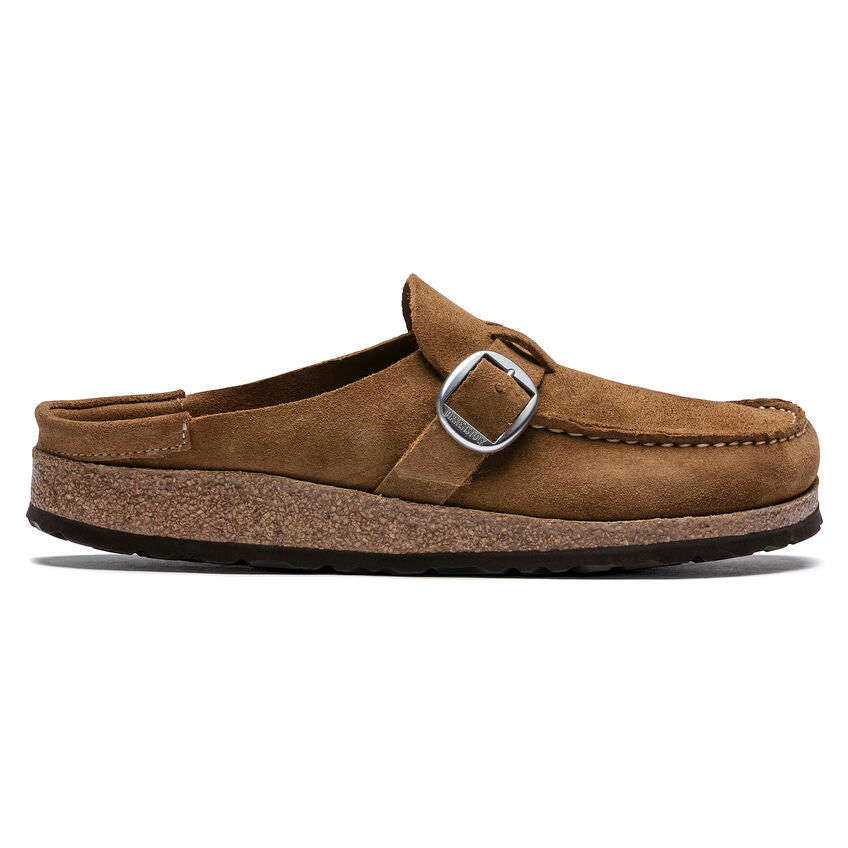 Birkenstock damskie chodaki Buckley Suede - Tea