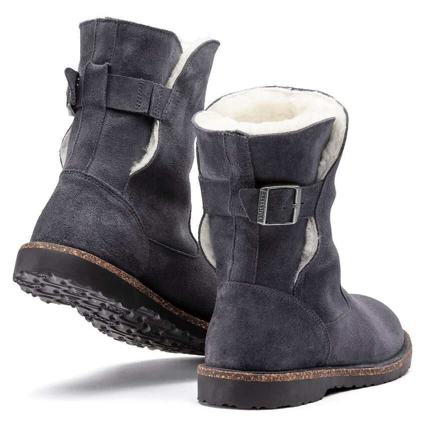 Birkenstock damskie buty Uppsala Shearling - grafitowe