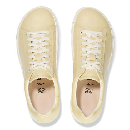 Birkenstock damskie skórzane trampki Bend - masło