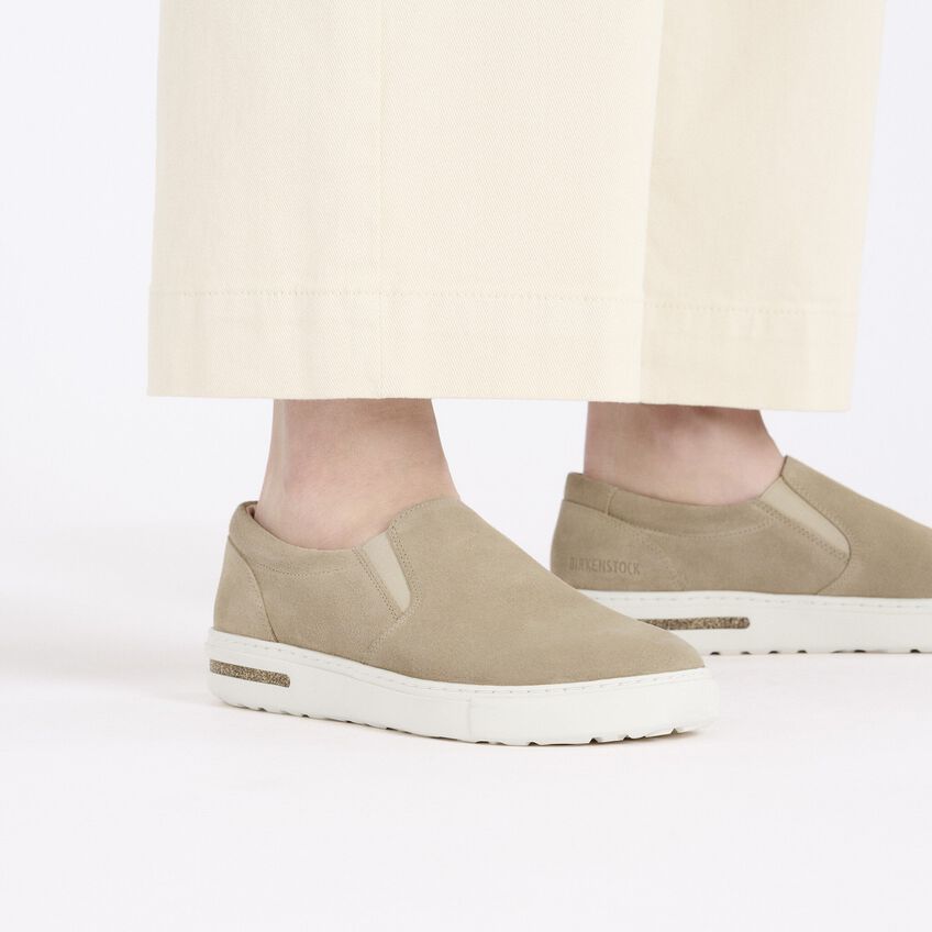 Birkenstock Oswego Slip-On damskie - Taupe