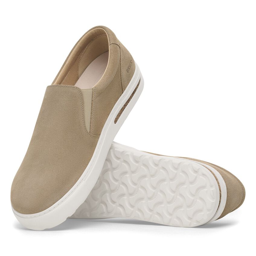 Birkenstock Oswego Slip-On damskie - Taupe