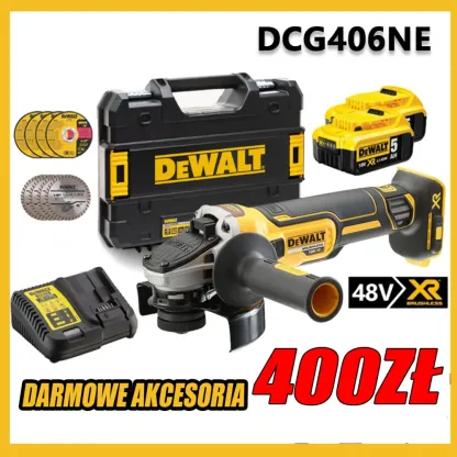 DCG406 Bezszczotkowa akumulatorowa szlifierka kątowa Li-Ion，Przy składaniu zamówienia proszę podać właściwą osobę kontaktową lub adres dostawy (w tym lokalizację, ulicę, numer domu, numer telefonu lub numer telefonu komórkowego), w przeciwnym razie dostaw