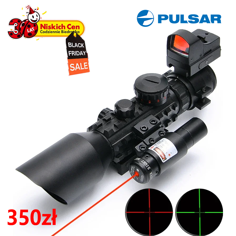 Wyprzedaż z okazji Czarnego Piątku w Biedronce! Widoczność do 8000 metrów! Najnowsza technologia Pulsar [urządzenia noktowizyjne, kamery termowizyjne, dalmierze]