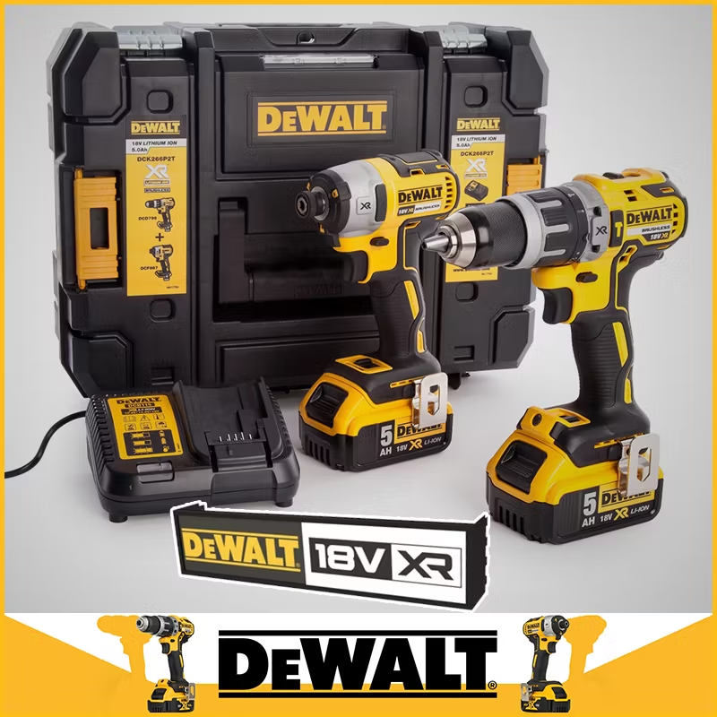 Promocja marki DEWALT na rok 2026! ZESTAW DEWALT DCK266P2 WIERTARKA + ZAKRĘTARKA dostępny za jedyne 450 zł!