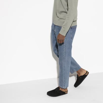 Birkenstock Unisex Boston Shearling Clog - Czarny