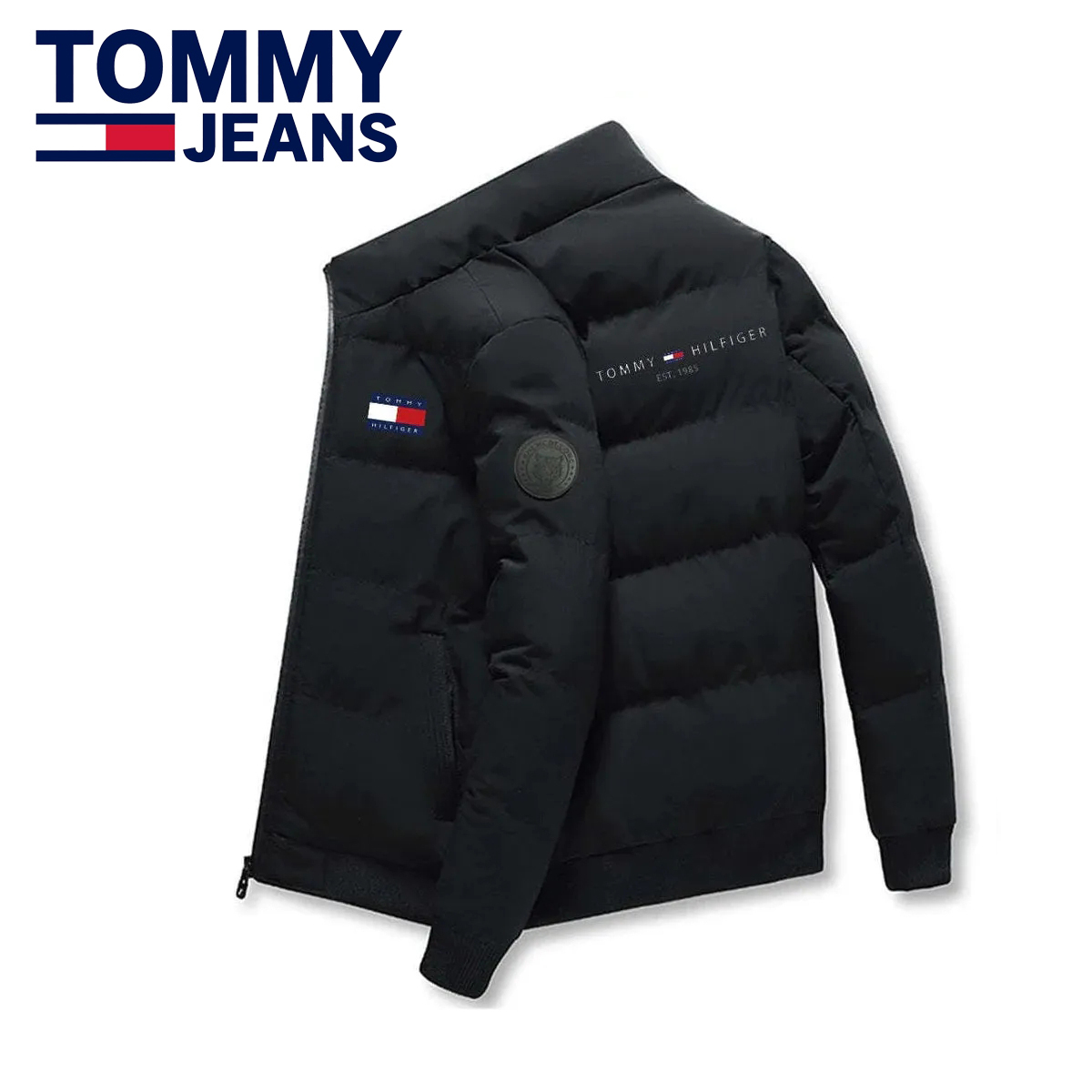 2024moda luksusowy wodoodporny płaszcz zimowy, Tommy Hilfiger