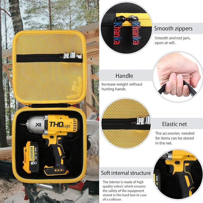 Lithium-Ion Cordless 1/2 in. Impact Wrench Kit