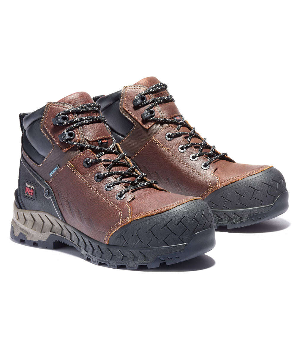 Timberland PRO Work Summit Composite Toe Insulated Work Boots - Brązowe