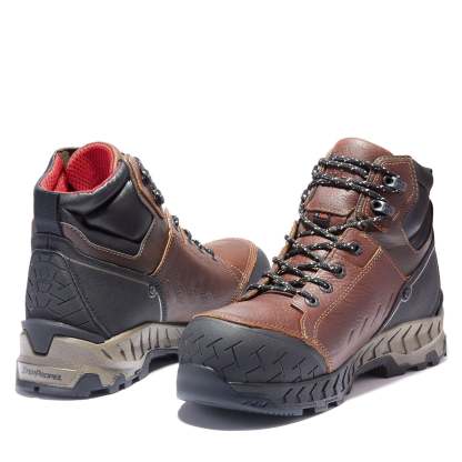 Timberland PRO Work Summit Composite Toe Insulated Work Boots - Brązowe