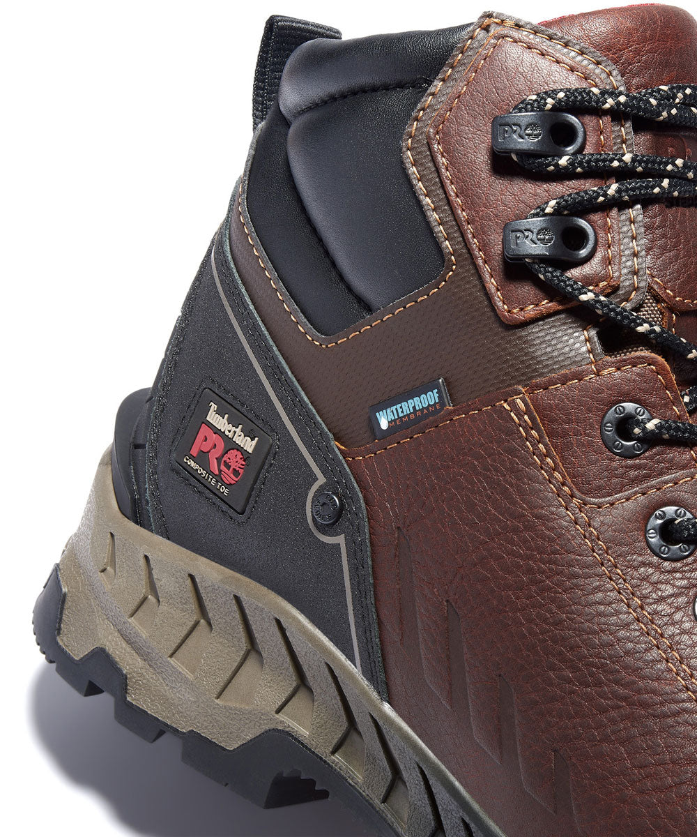 Timberland PRO Work Summit Composite Toe Insulated Work Boots - Brązowe