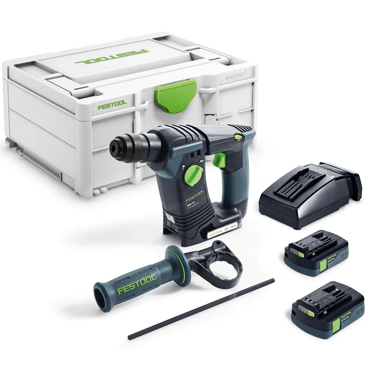 【Festool – 100-lecie: Specjalna oferta limitowana czasowo】BHC 18 – Podstawowa młotowiertarka akumulatorowa - Cena regularna: 2980 zł Cena promocyjna: 360 zł, więc spiesz się!