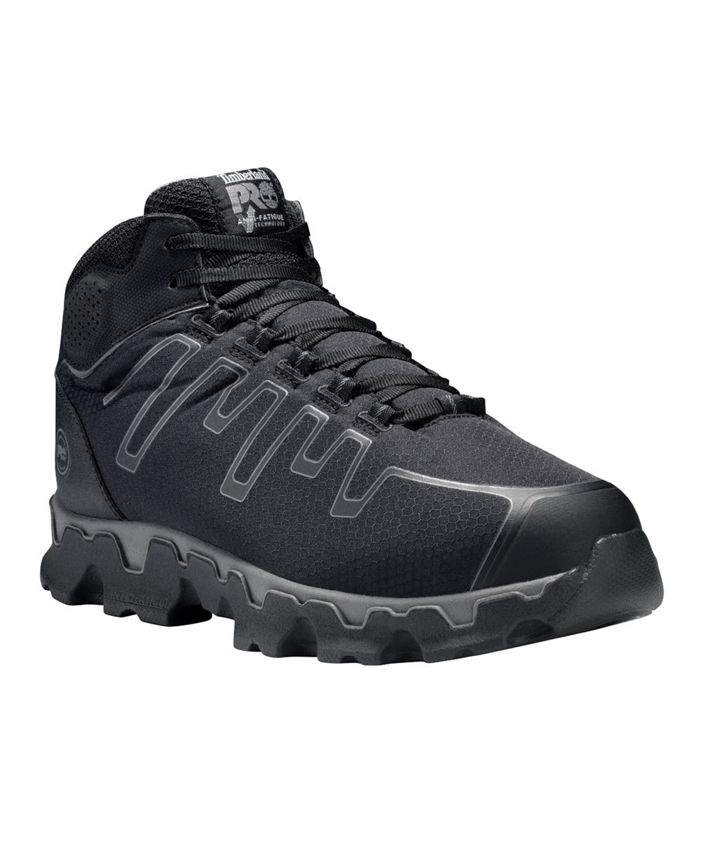 Timberland PRO Powertrain Sport Alloy Safety Toe Mid dla mężczyzn - czarny