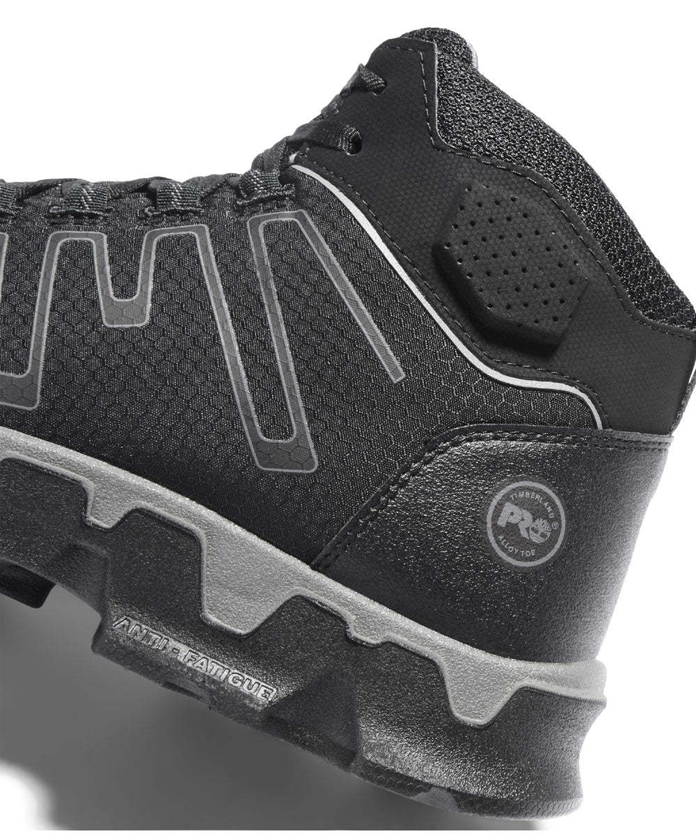 Timberland PRO Powertrain Sport Alloy Safety Toe Mid dla mężczyzn - czarny