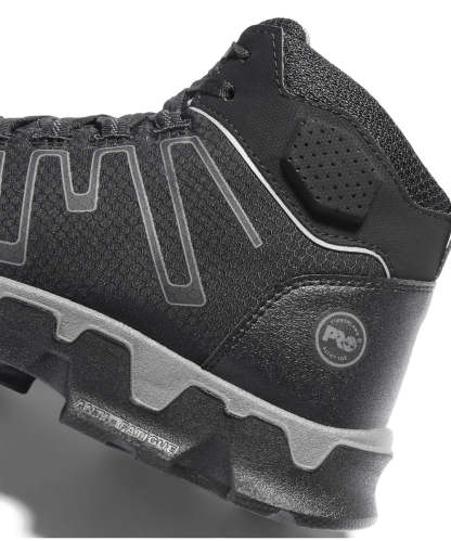 Timberland PRO Powertrain Sport Alloy Safety Toe Mid dla mężczyzn - czarny