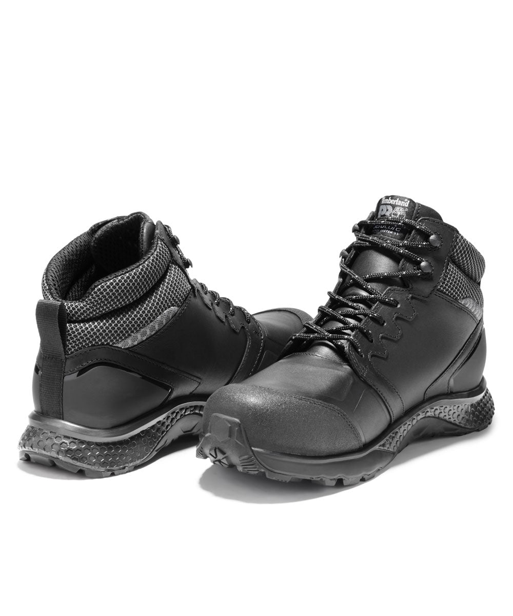 Timberland PRO Męskie buty trekkingowe Reaxion z kompozytu z noskiem wodoodporne - czarne