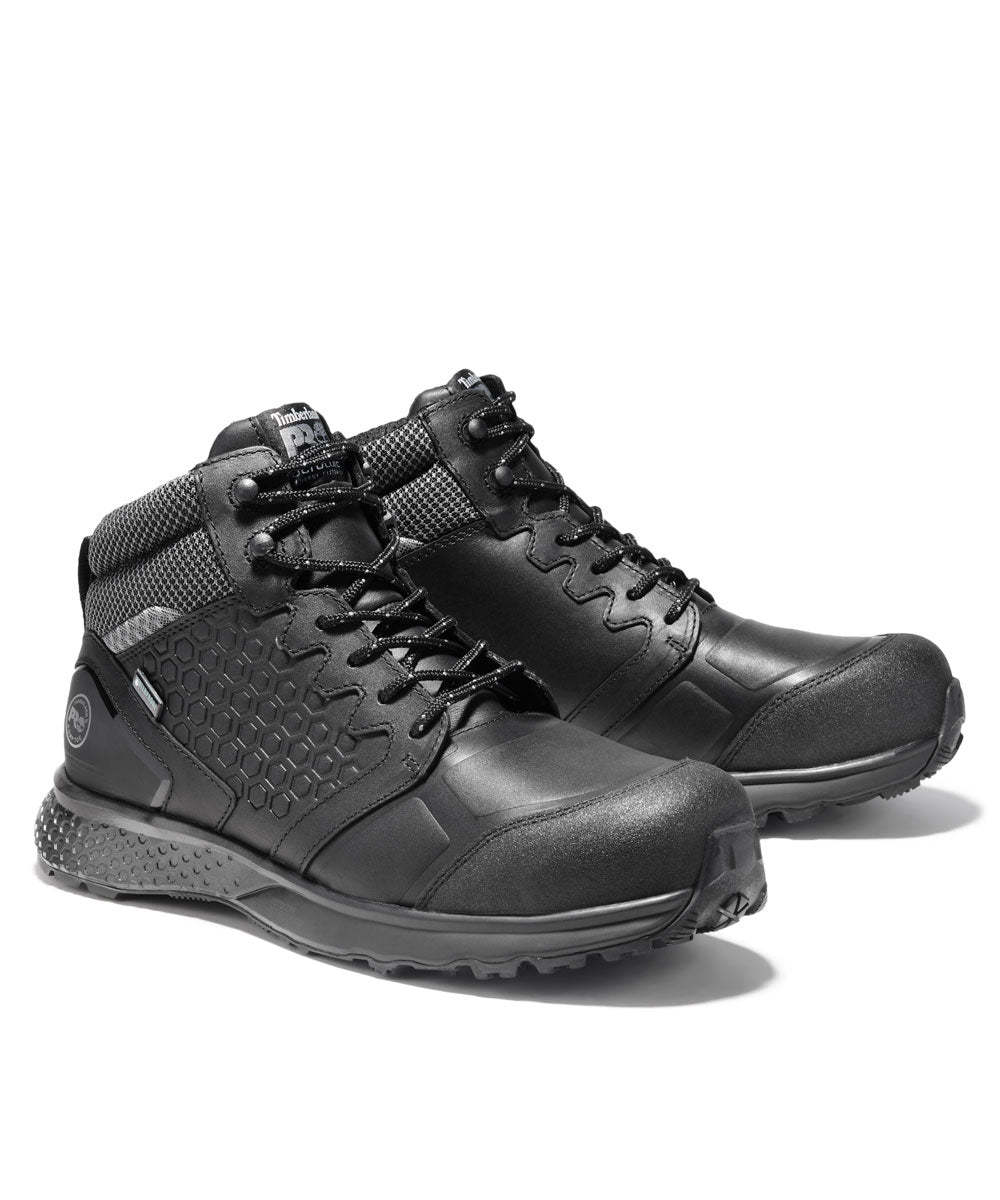 Timberland PRO Męskie buty trekkingowe Reaxion z kompozytu z noskiem wodoodporne - czarne