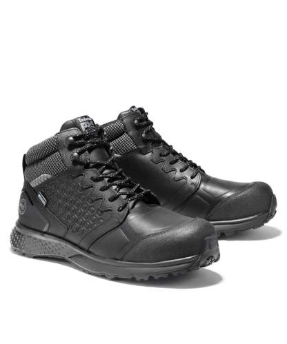 Timberland PRO Męskie buty trekkingowe Reaxion z kompozytu z noskiem wodoodporne - czarne