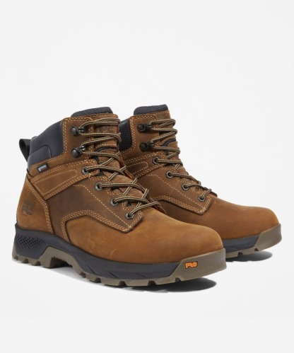 Timberland PRO Męskie buty robocze TiTAN EV - Brązowe