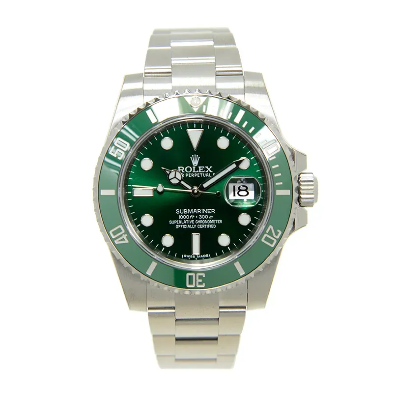 [Pozostało tylko 50] Wydarzenie ograniczone czasowo, tylko 435 zł，Rolex Submariner 116610lv 40 mm stalowy automatyczny z zieloną tarczą