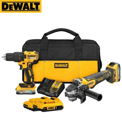 【Noworoczna promocja】Zestaw Dewalt: szlifierka kątowa + wiertarka Cena regularna: 1280 zł Cena promocyjna: 490 zł Tylko 300 zestawów dostępnych! Zamów teraz!