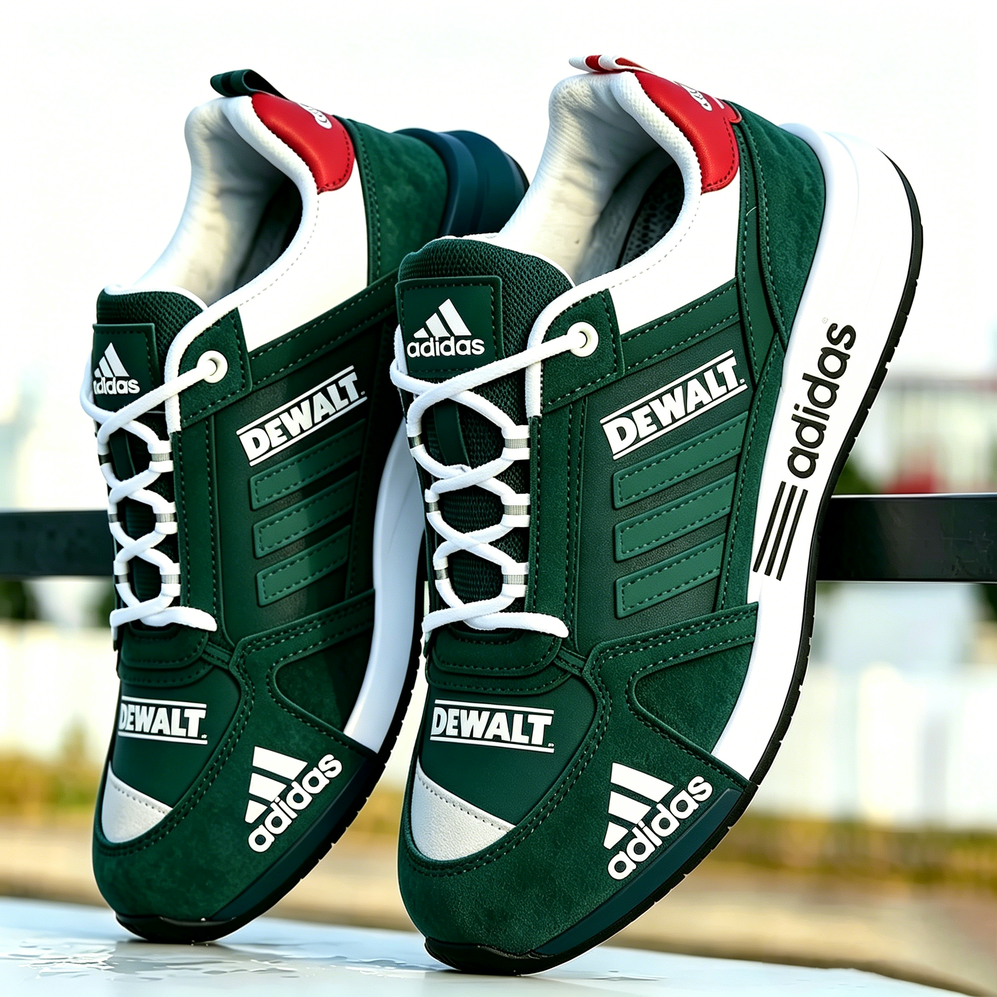 Nowa seria kolaboracyjna: Modne sneakersy athleisure w stylu color-block — wszechstronny styl outdoorowy