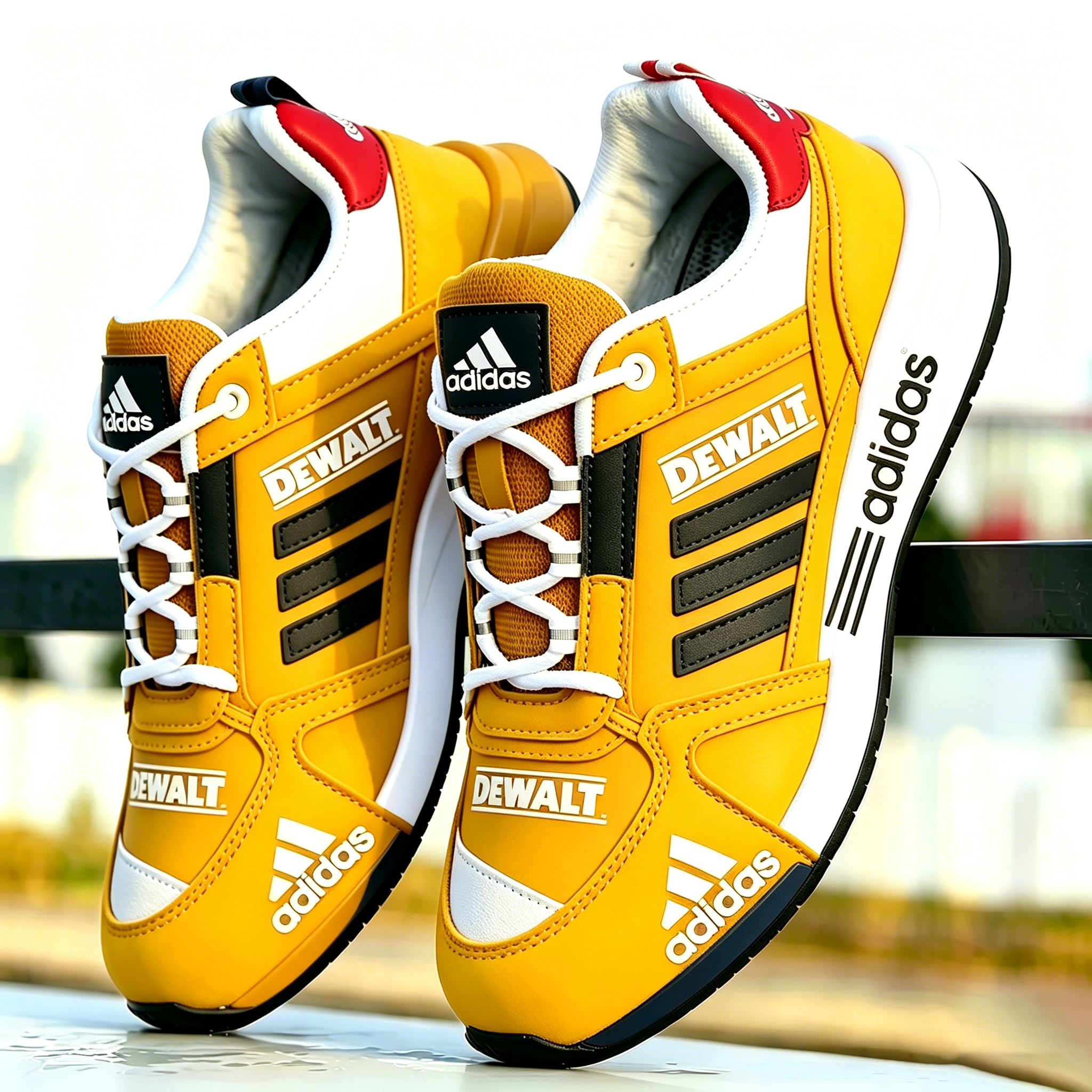 Nowa seria kolaboracyjna: Modne sneakersy athleisure w stylu color-block — wszechstronny styl outdoorowy