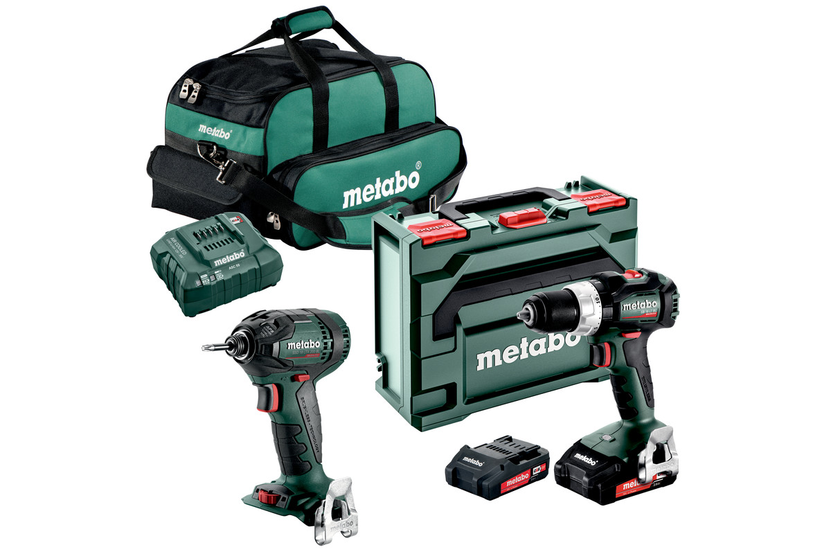 Metabo HPT 18V Cordless Brushless Driver Drill & Impact Driver Combo Kit