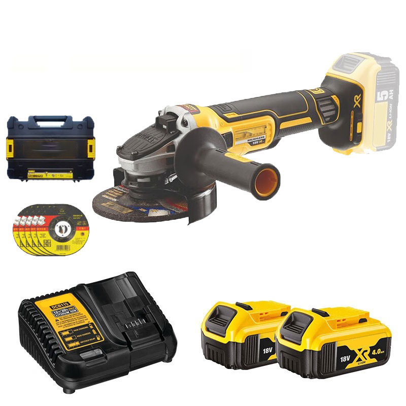 DCG406 Bezszczotkowa akumulatorowa szlifierka kątowa Li-Ion，Przy skład