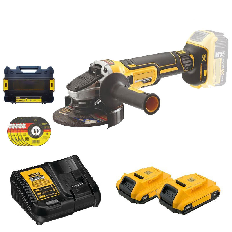 DCG406 Bezszczotkowa akumulatorowa szlifierka kątowa Li-Ion，Przy skład