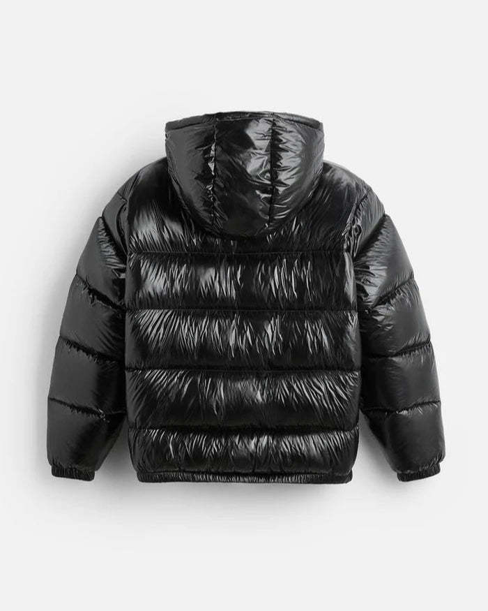 Solid color high-end puffer jacket - C0348