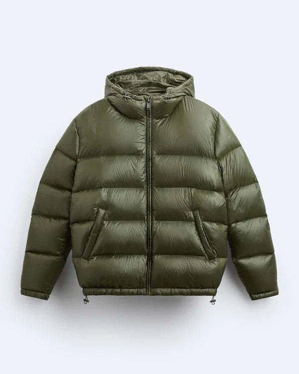 Solid color high-end puffer jacket - C0348