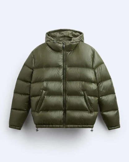 Solid color high-end puffer jacket - C0348