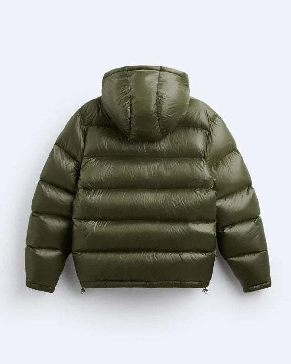 Solid color high-end puffer jacket - C0348