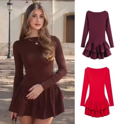 Wine Whisper Dress - C0328