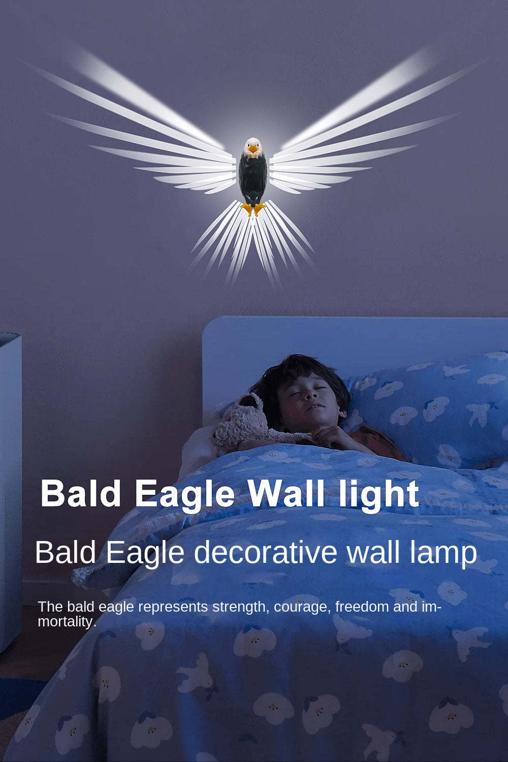 Eagle Rechargeable Wall Lamp