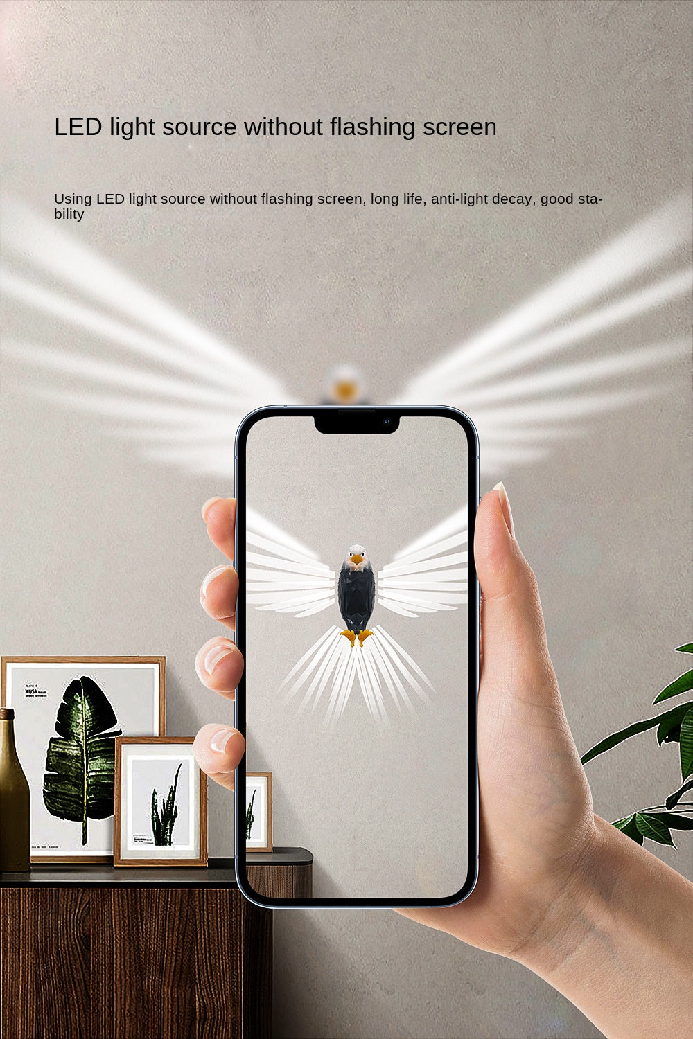 Eagle Rechargeable Wall Lamp