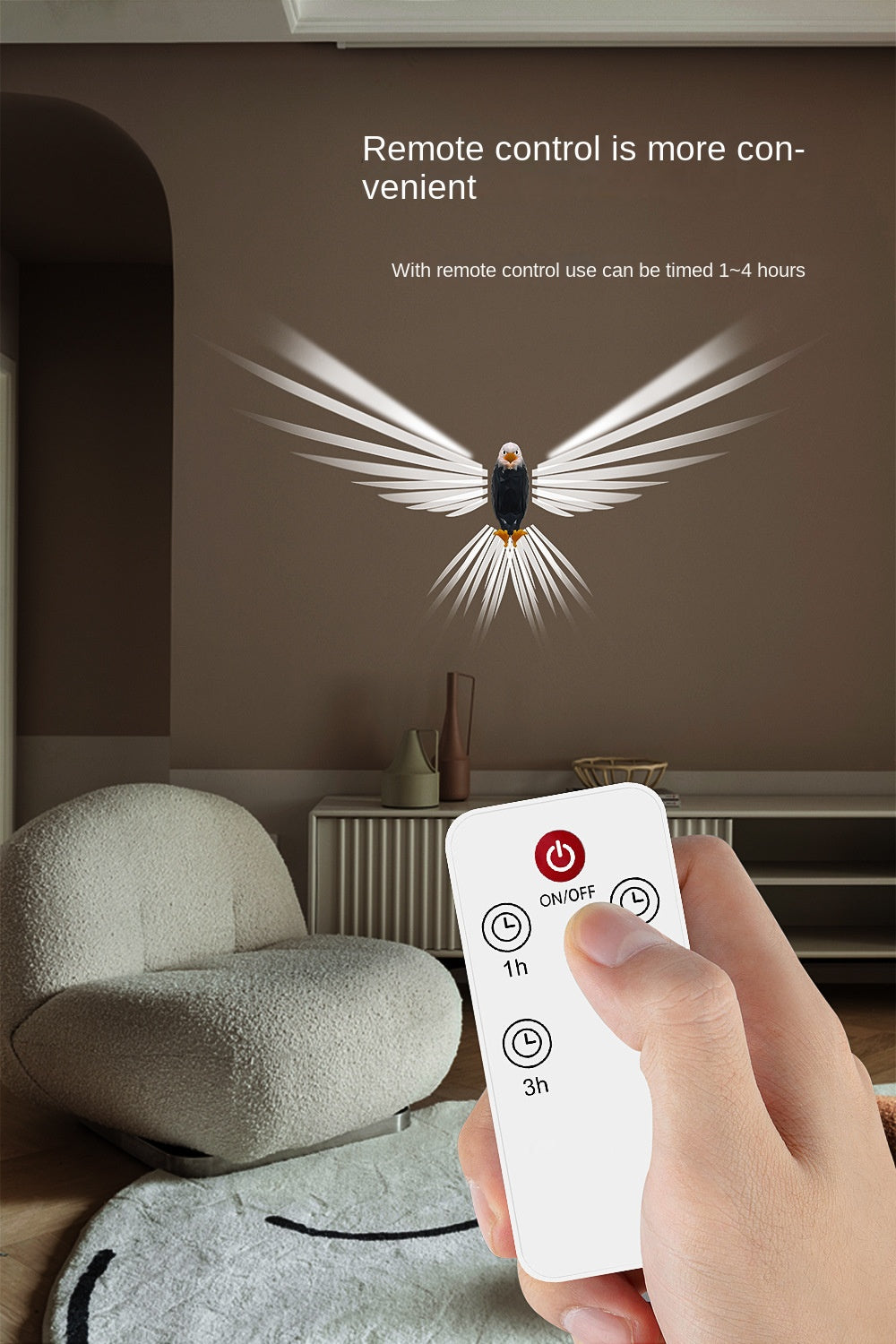 Eagle Rechargeable Wall Lamp