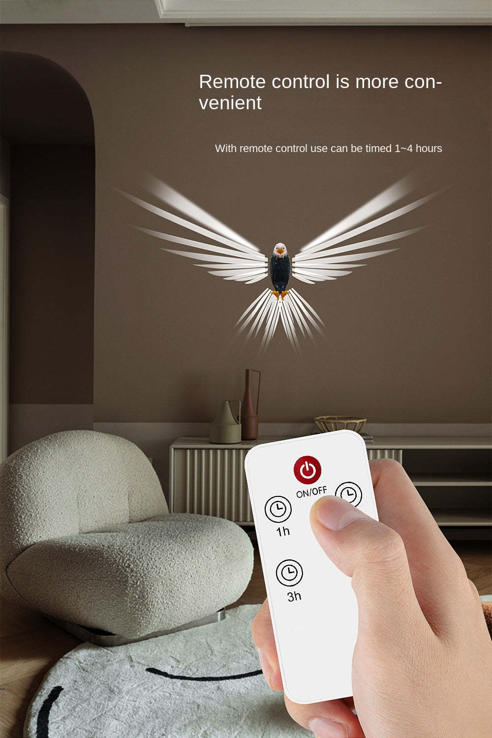 Eagle Rechargeable Wall Lamp