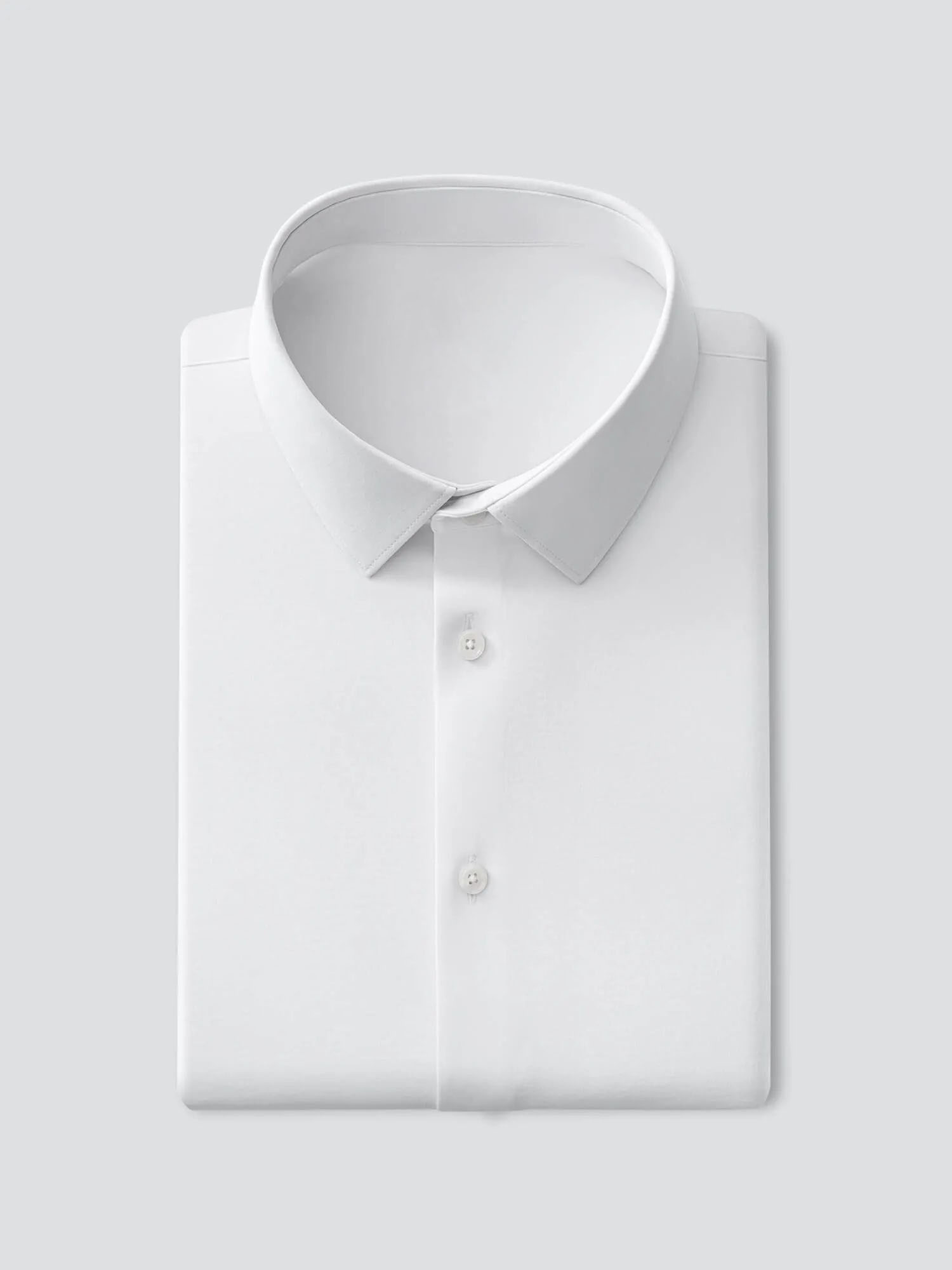 Camicie estive slim fit in stile coreano per uomo bianco