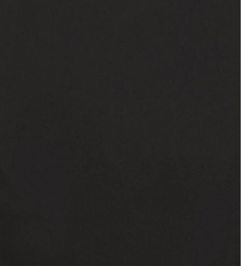 Camicia nera aderente in cotone elasticizzato modello business