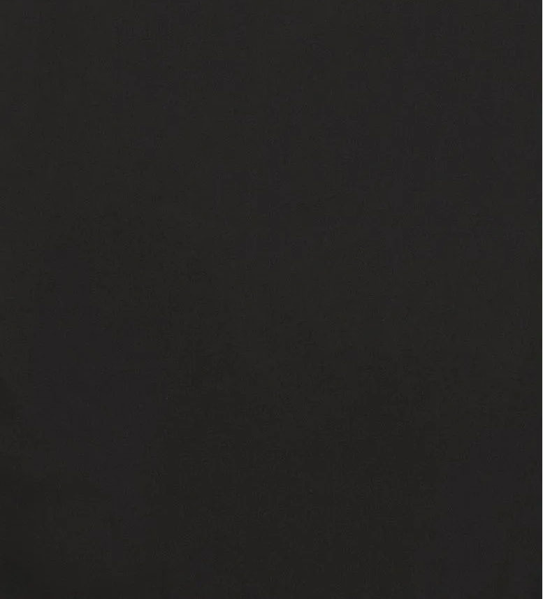 Camicia nera aderente in cotone elasticizzato modello business