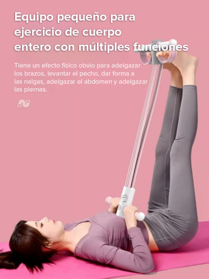 Banda de resistencia de pedal inteligente activada por voz IA para estirar y moldear