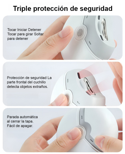 Cortaúñas eléctrico Seiko alemán