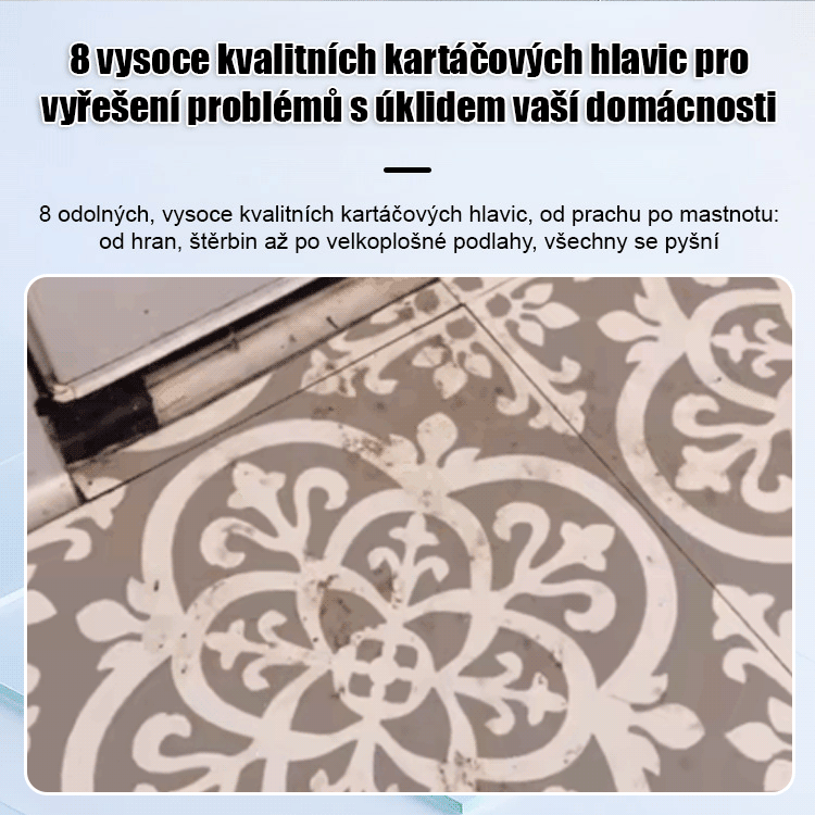 🔥Snadné všestranné čištění, účinné odstranění odolných nečistot✨