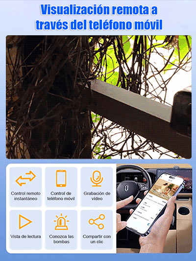 💰No necesitas Wi-Fi ni cables, y lo mejor: ¡nunca pagarás una cuota mensual! 🚀Cámara oculta inalámbrica en alta definición.
